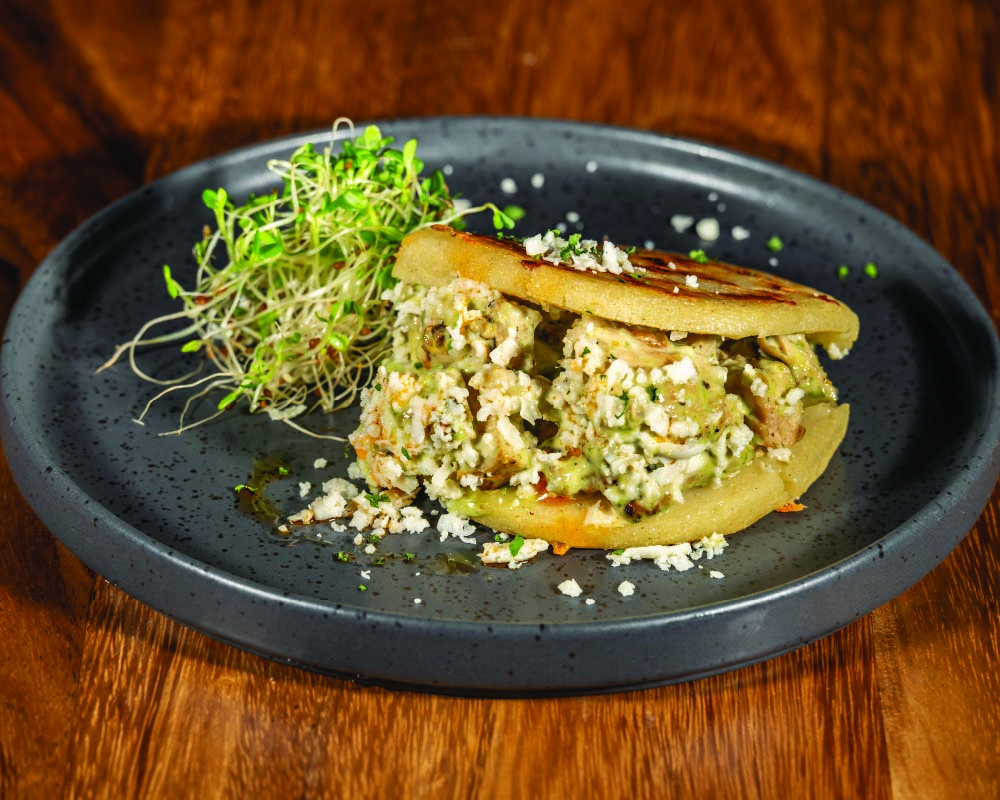 Chicken Avo Arepa